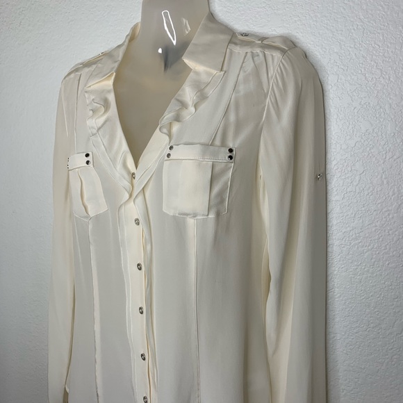 White House Black Market Tops White House Black Market Silk